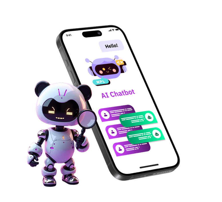 Robot Phone Desktop
